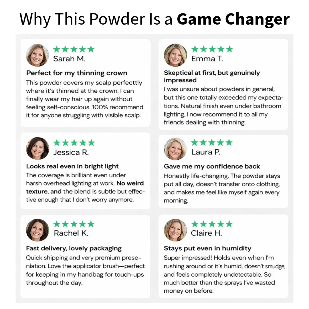 VELCURA™ HairFill Powder